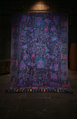 Shikaargah Kaani Banarsi Border Shawl (SKBBM-04)