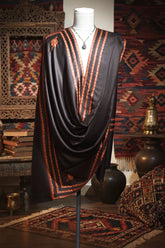 Triple Kingri Border Shawl (BTKH-02)