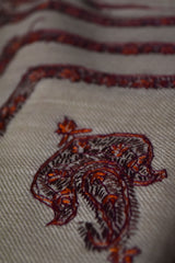 Triple Kingri Border Shawl (BTKH-03)