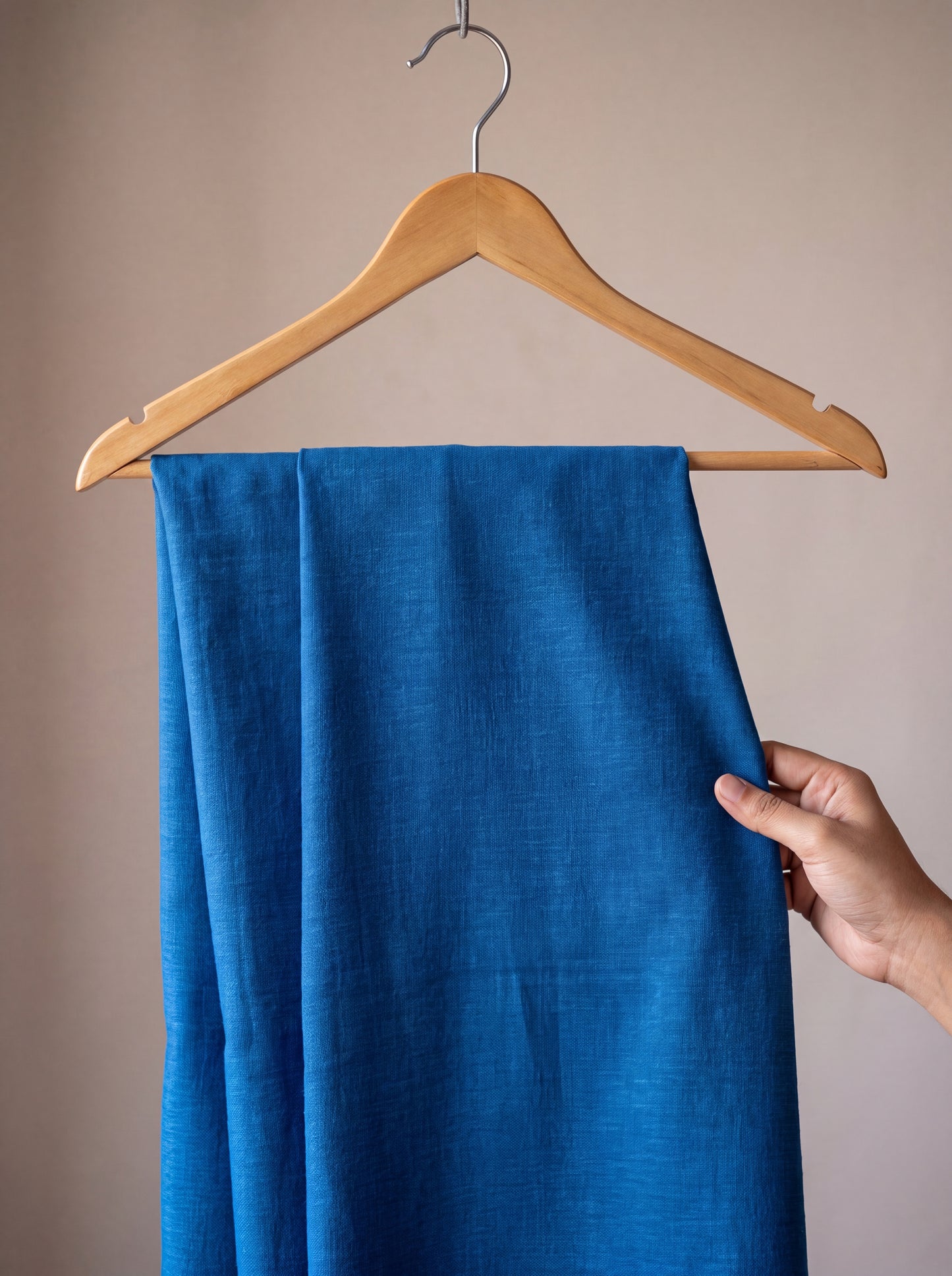 Royal Sapphire Silk Kaani Suit