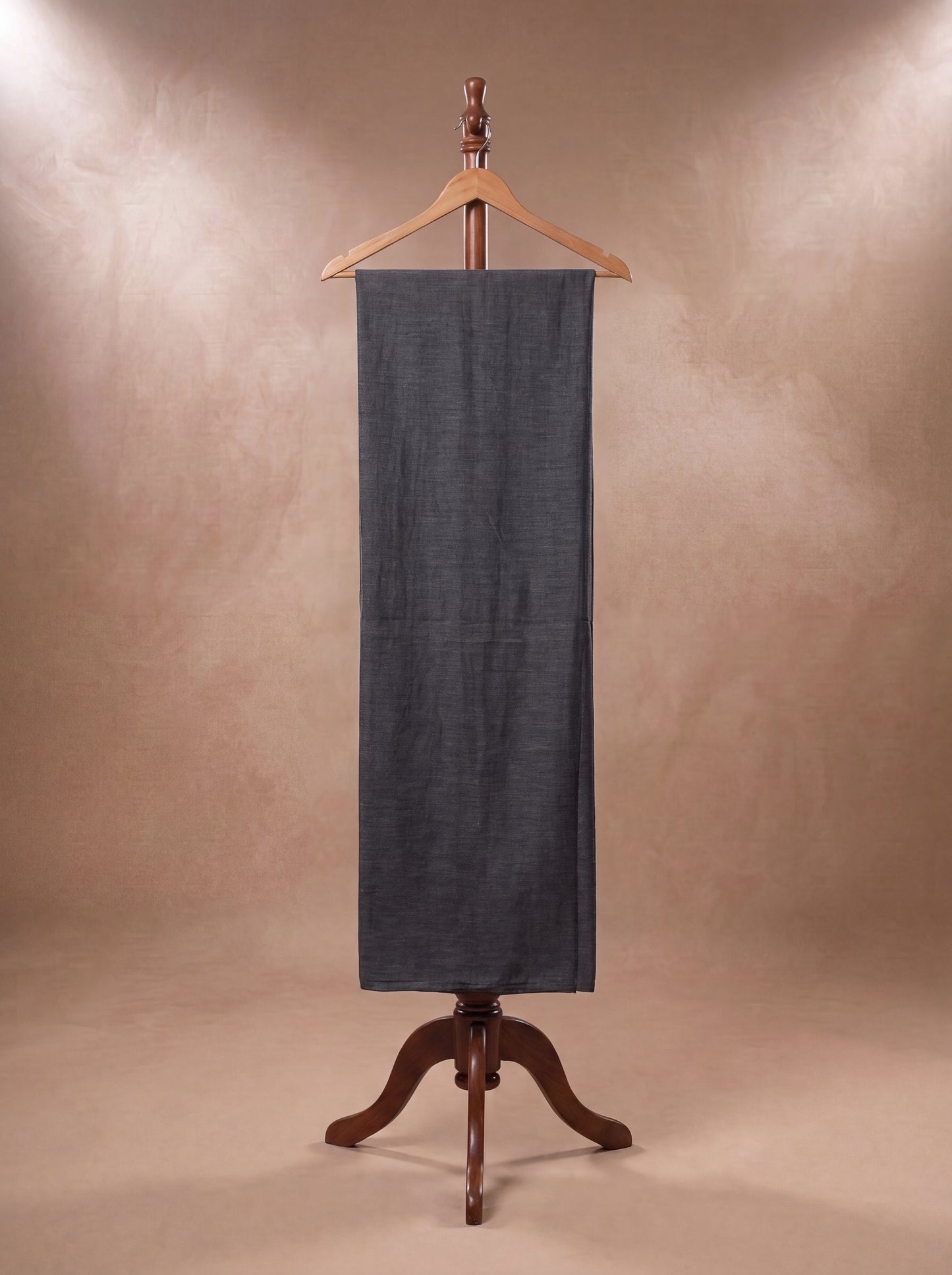 Midnight Elegance Silk Kaani