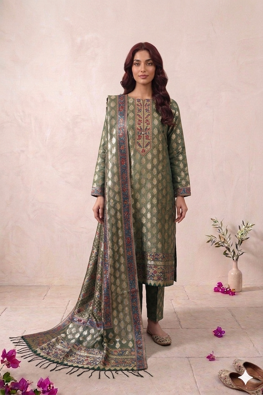 Multi Moonlight Unstitched 3-Piece Suit