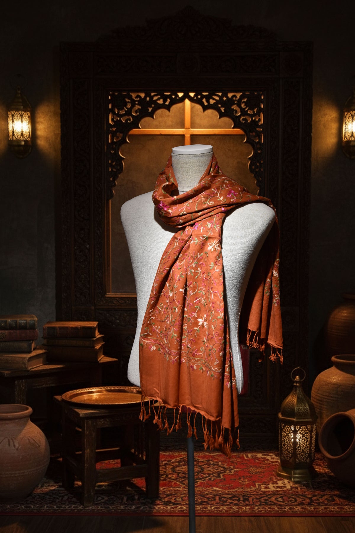 Aari Work Scarf (ASC-01)