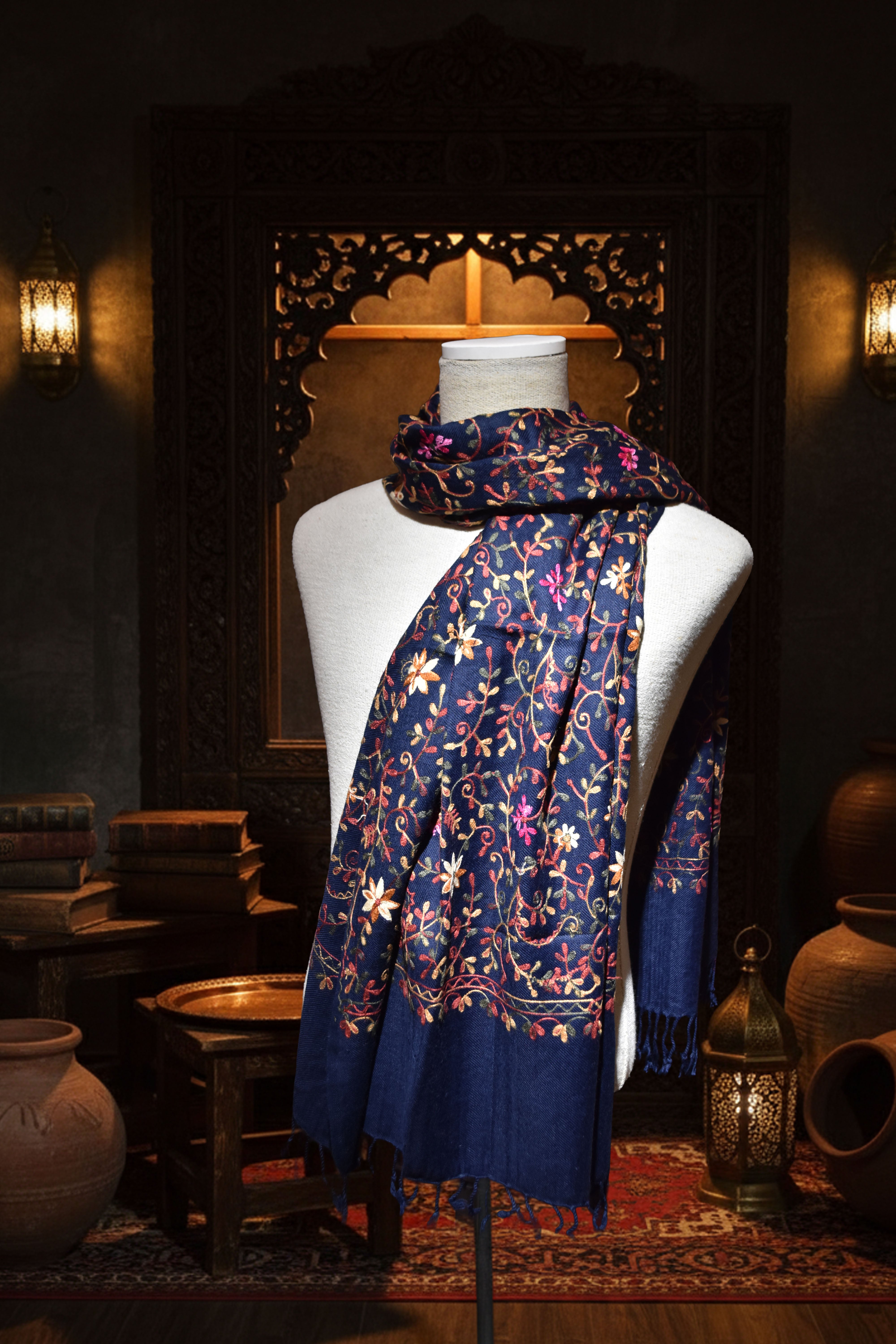 Aari Work Scarf (ASC-09)