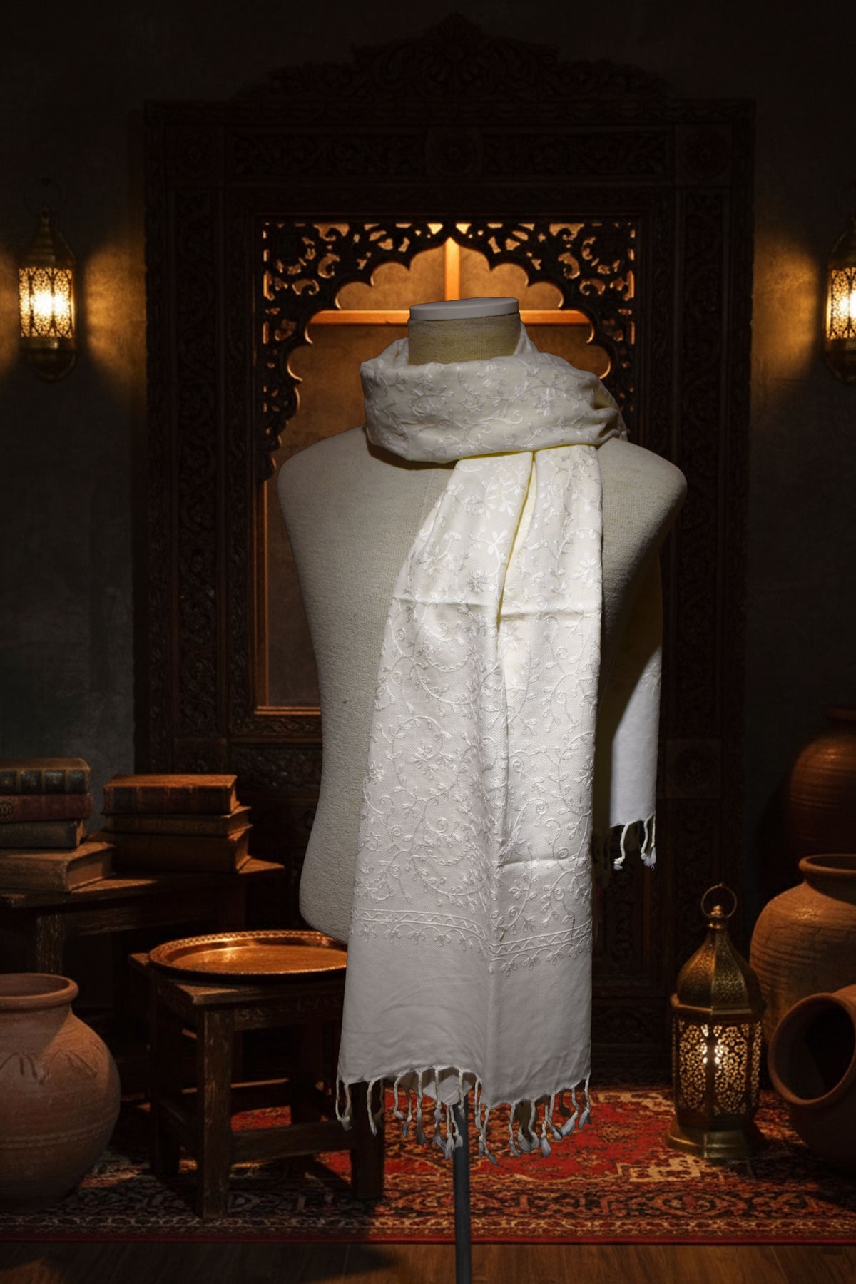 Aari Work Scarf (ASC-10)