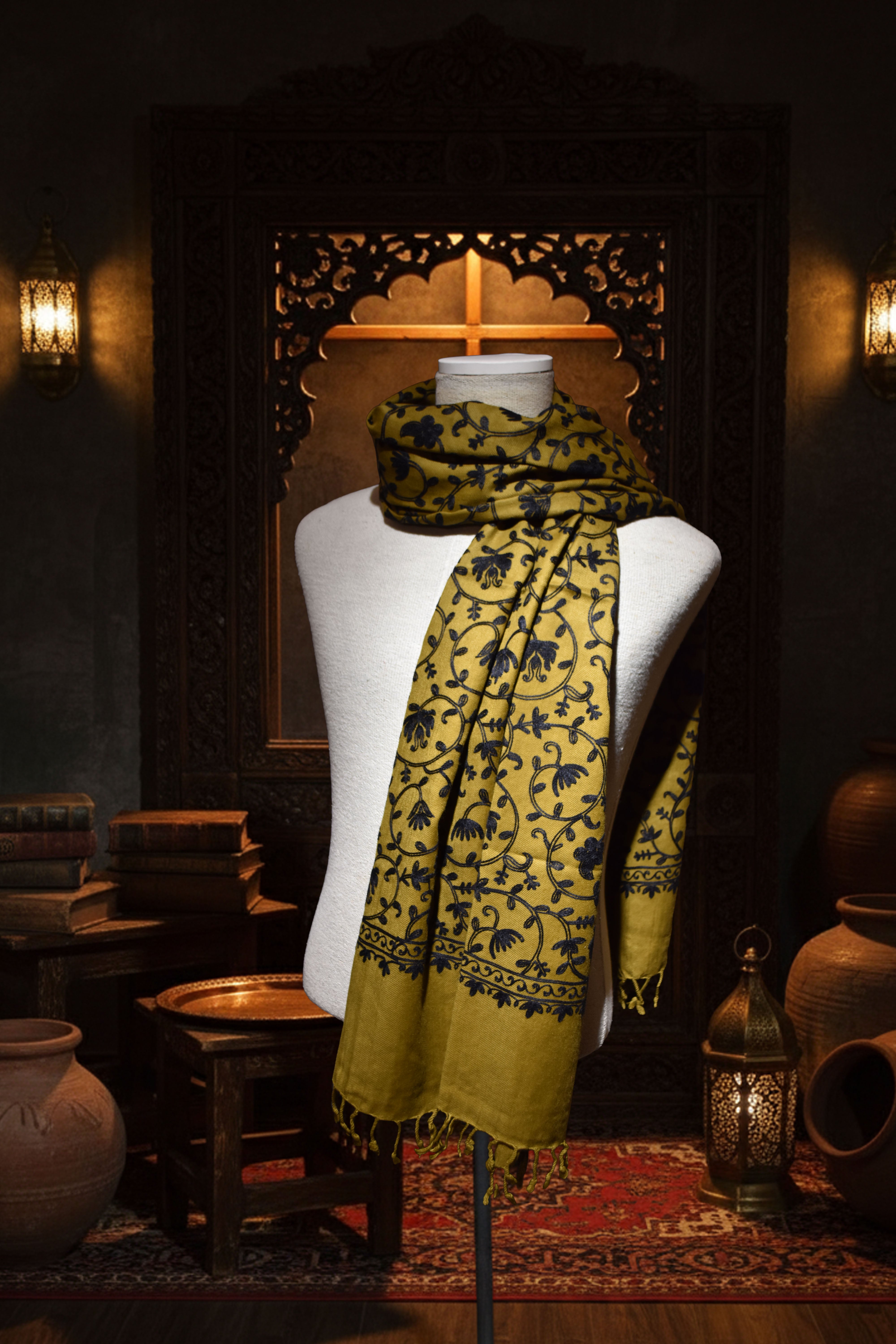 Aari Work Scarf (ASC-12)