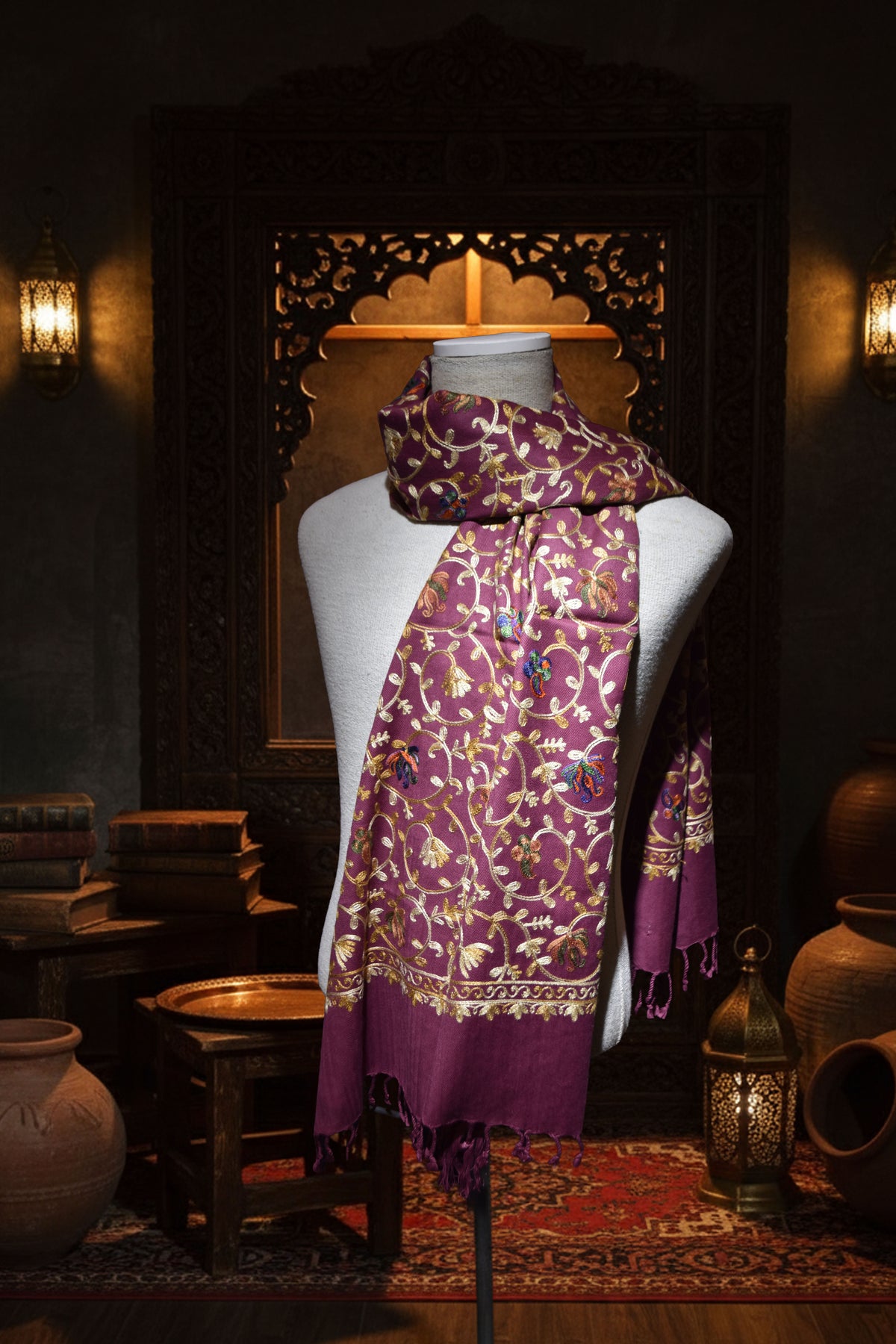 Aari Work Scarf (ASC-13)