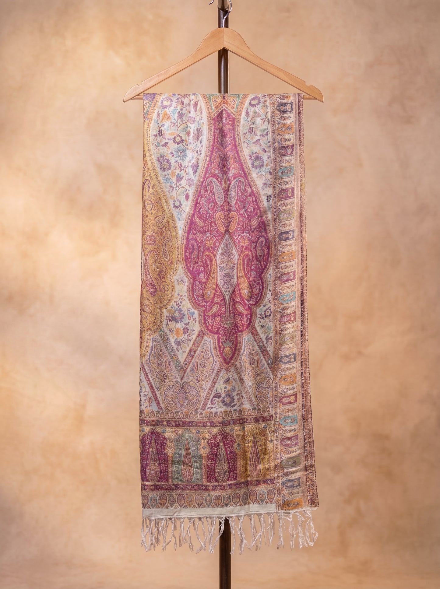 Pastle Pistachio Silk Kaani Suit