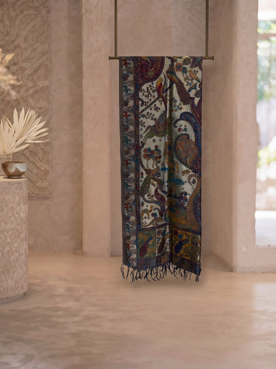 Moonlight Wildlife Scarf