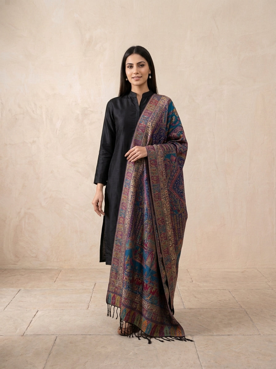 Royal Silk Kaani Dupatta