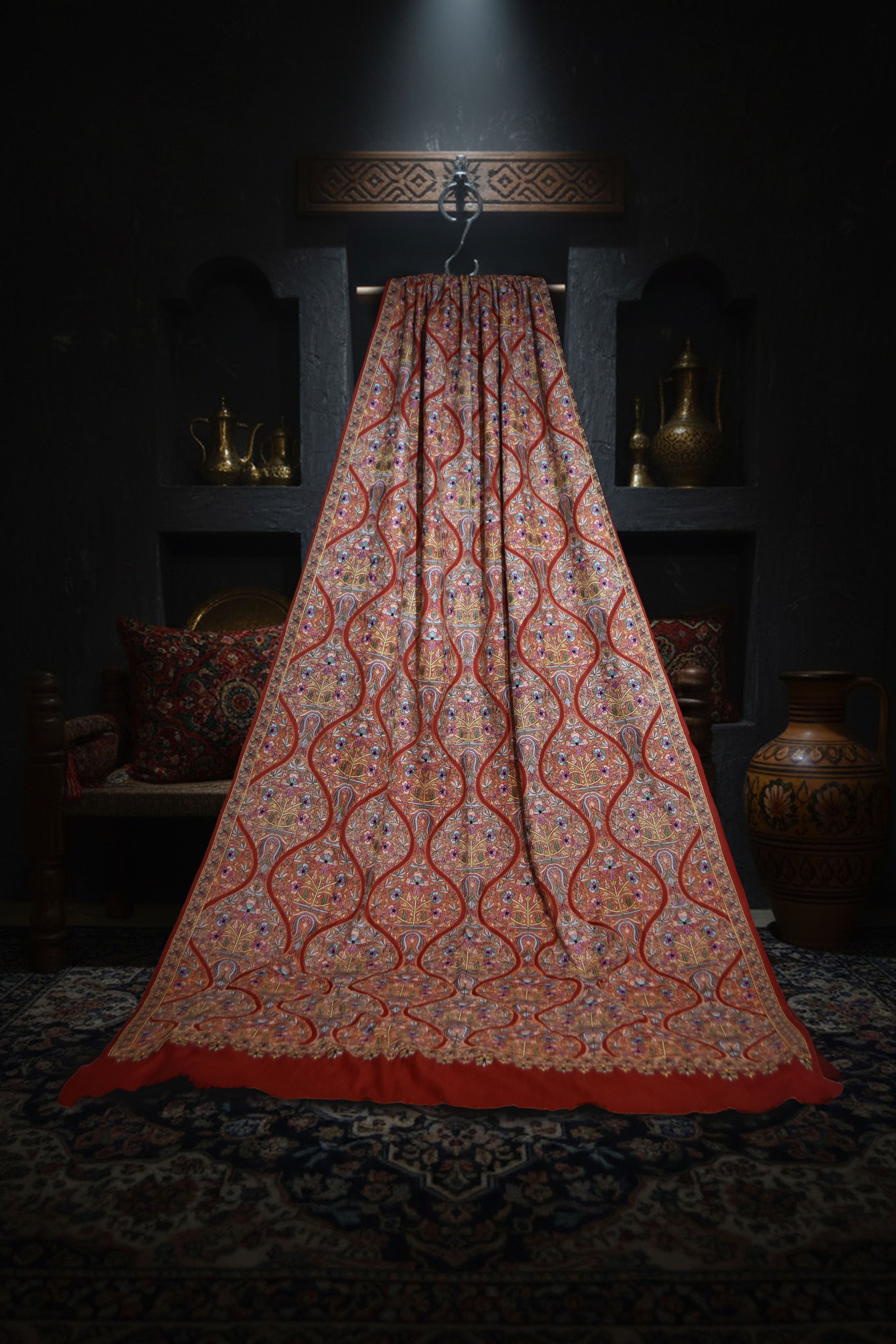 Embroidered Jama Shawl (JEM-01)