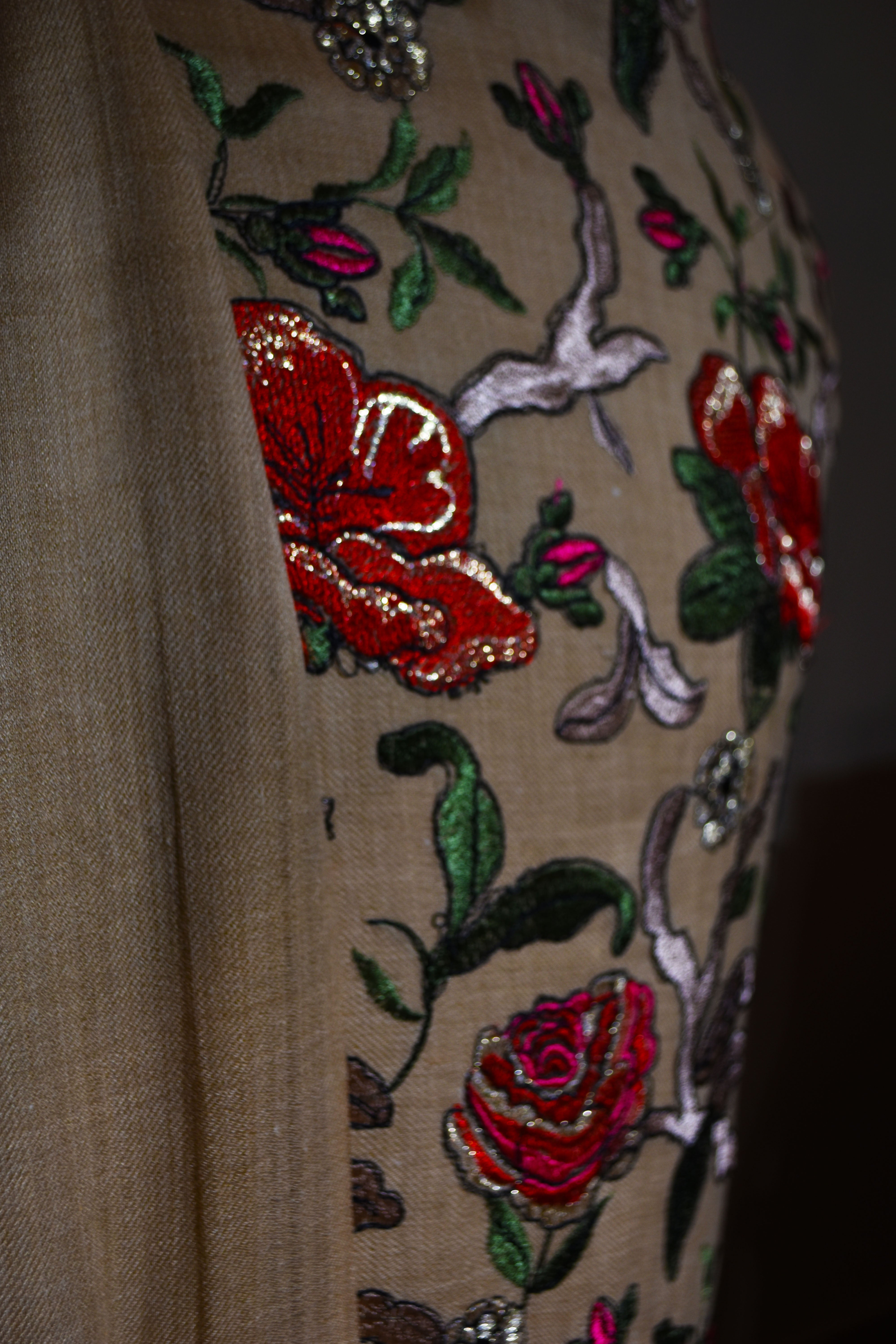 Embroidered Pashmina Suit (EPS-04)