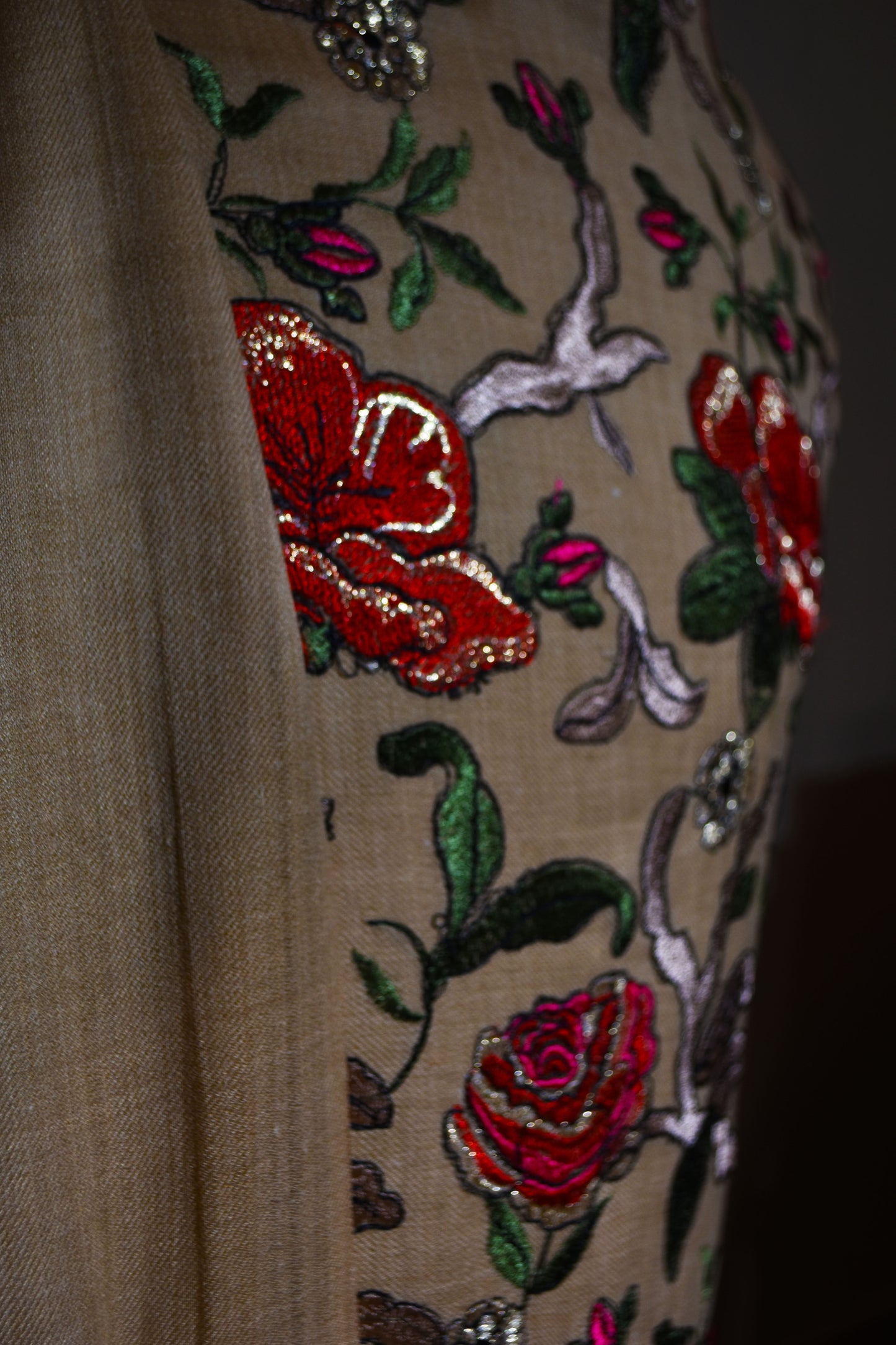 Embroidered Pashmina Suit (EPS-04)