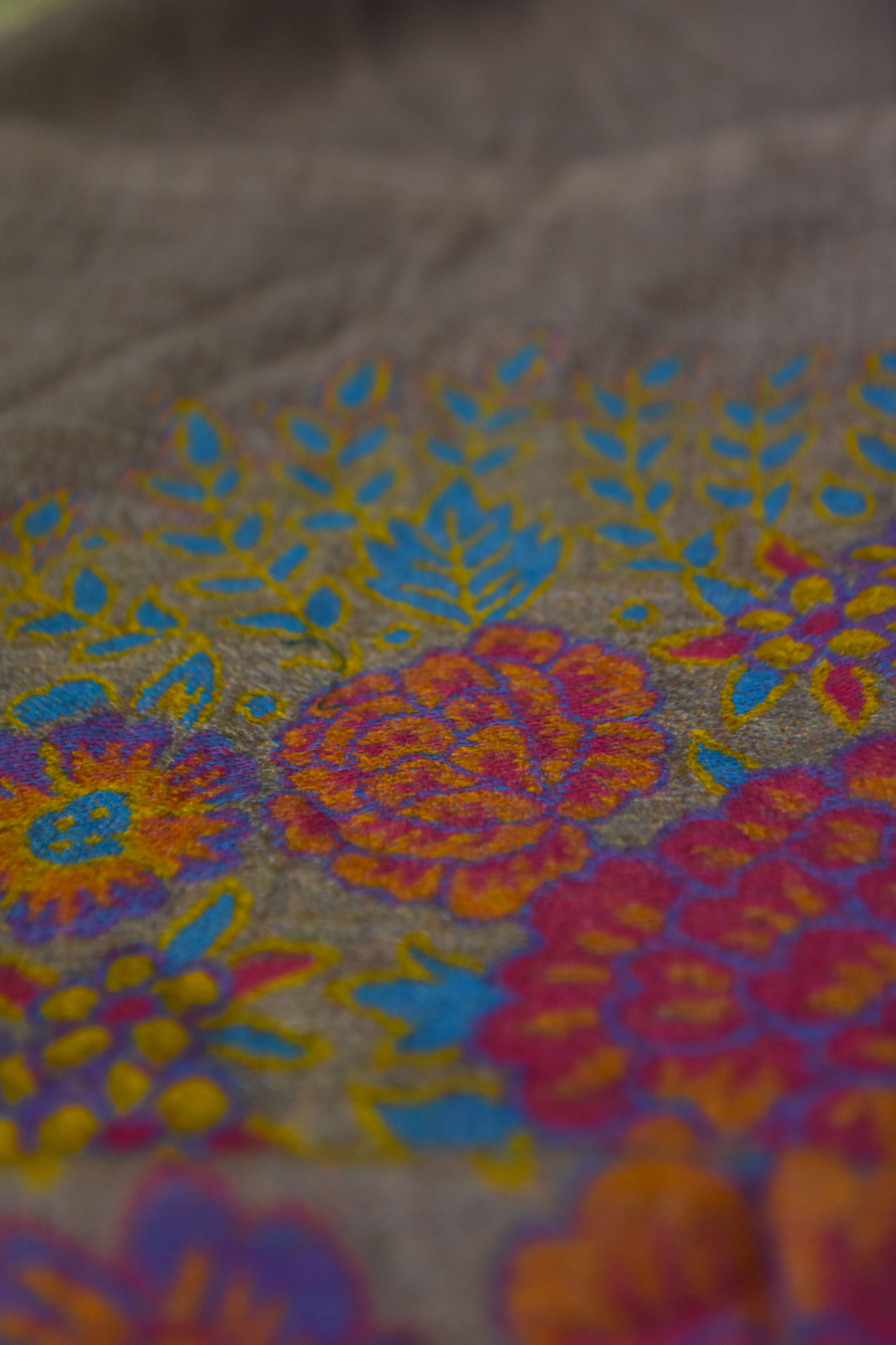 Flower Kaani Scarf (KFSC-02)