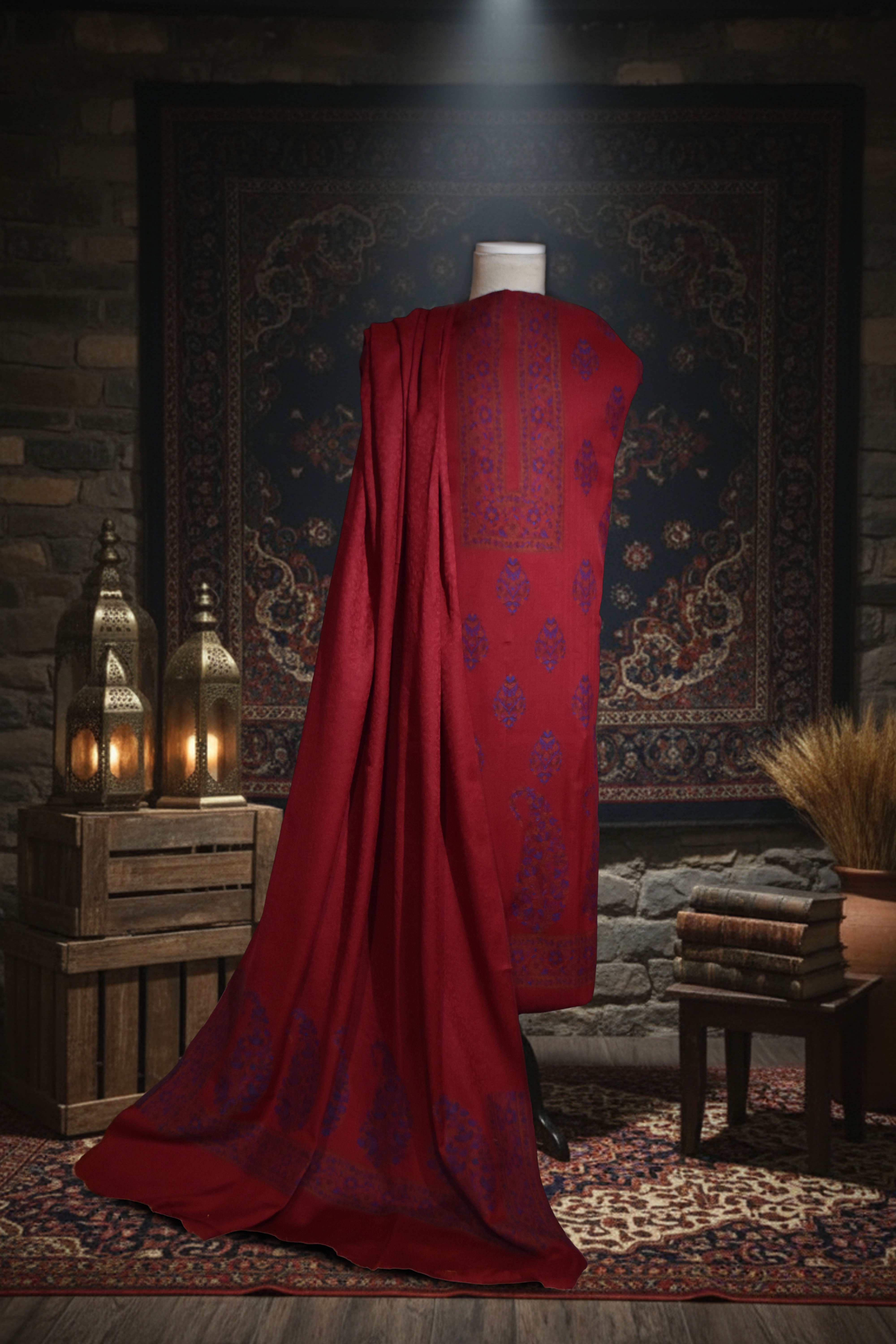 Kaani Pashmina Suit (KPS-02)