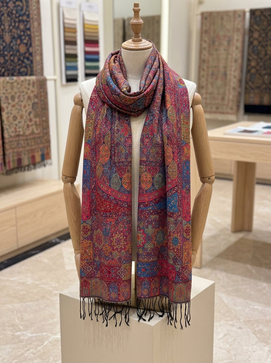 Exquisite Silk Kaani Scarf