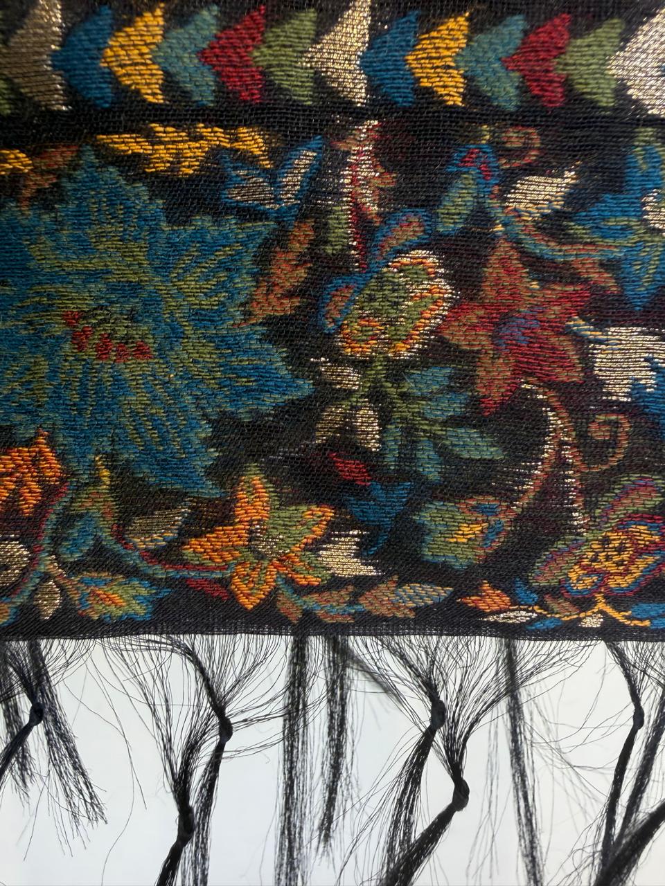 The Moonlight Gold Botanical Scarf