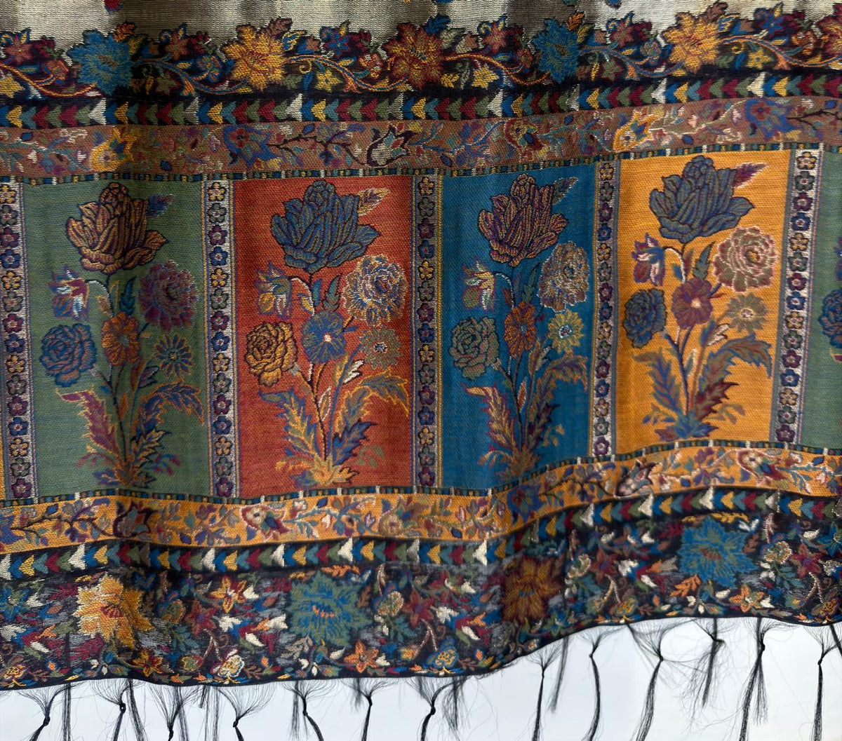 The Moonlight Gold Botanical Scarf