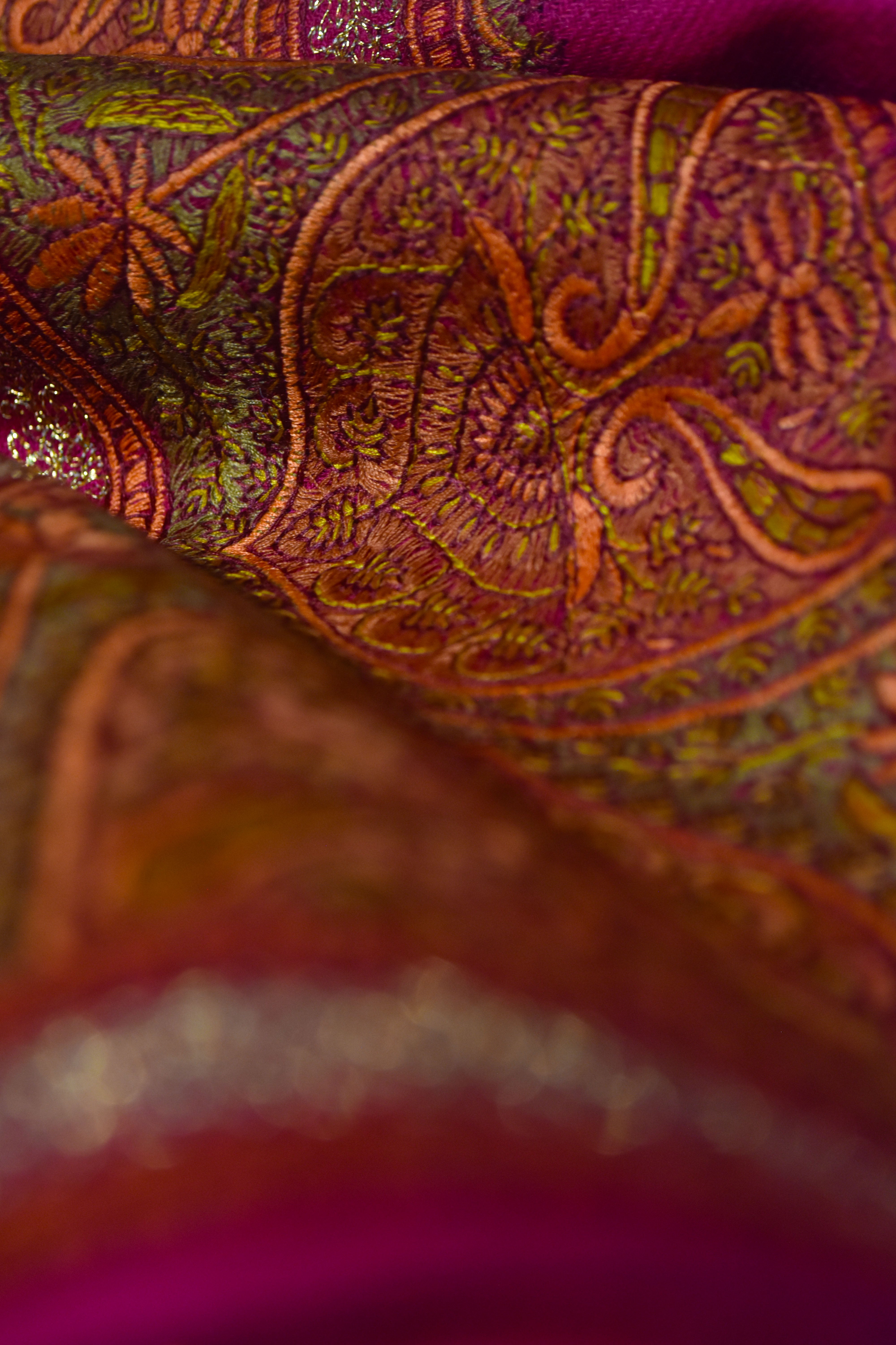 Zari Border Shawl (BZM-02)