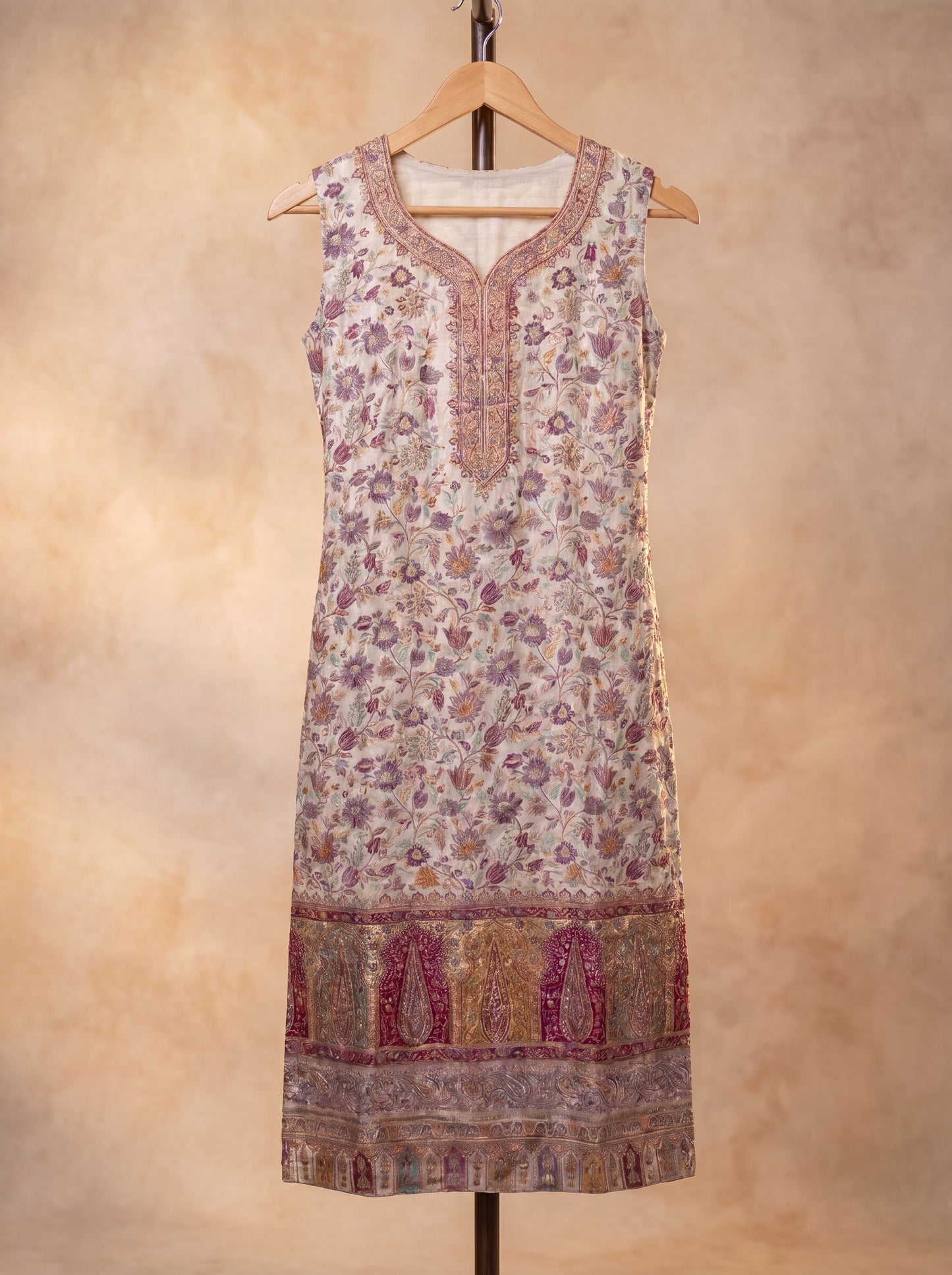 Pastle Pistachio Silk Kaani Suit