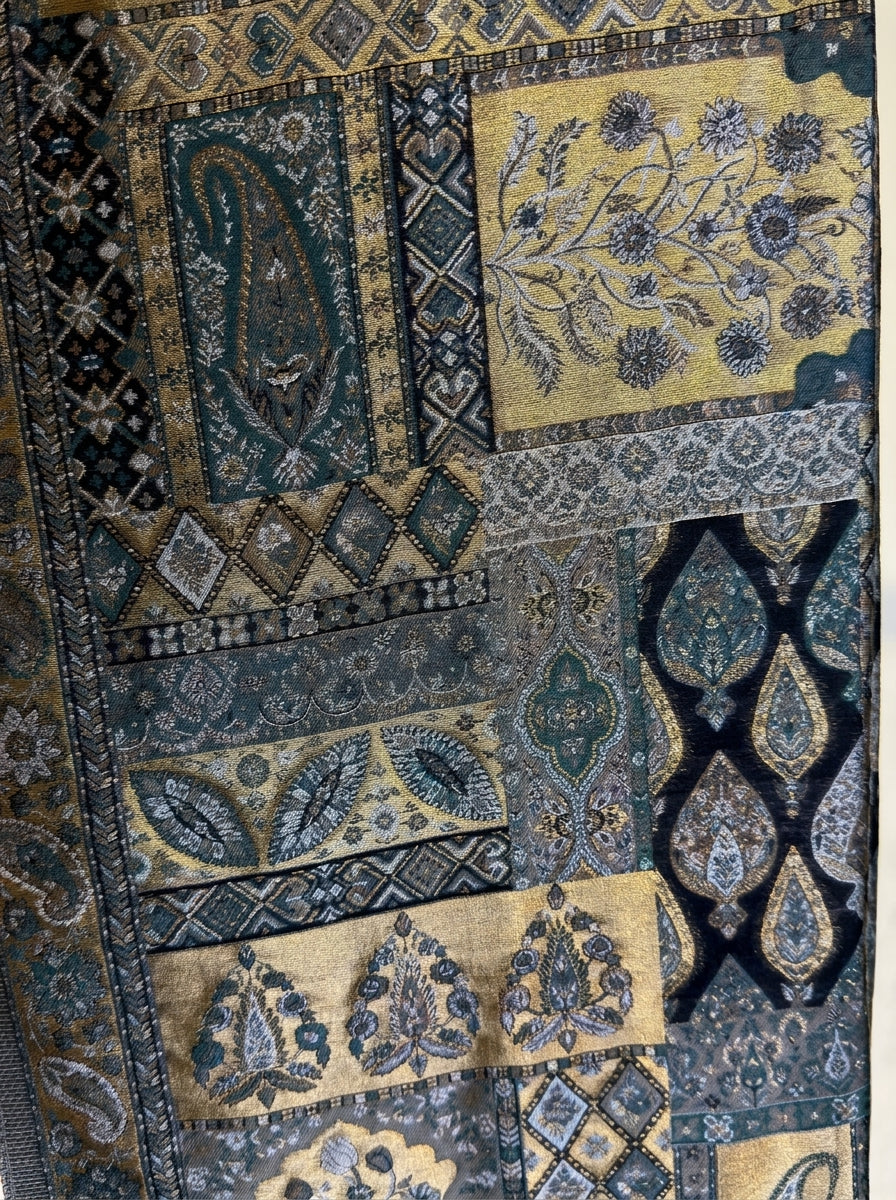 Moonlight Midnight Gold Scarf