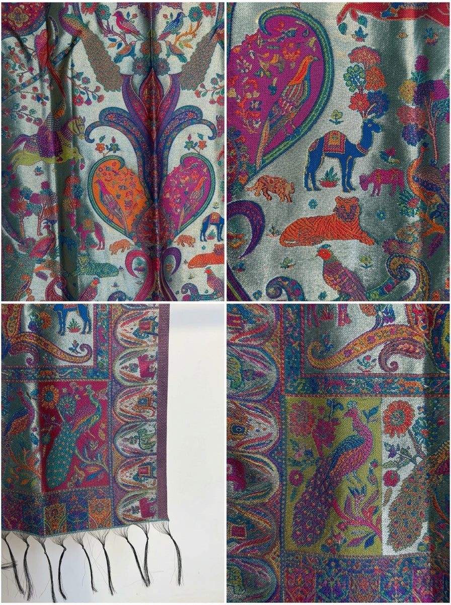 Moonlight Royal Wildlife Scarf