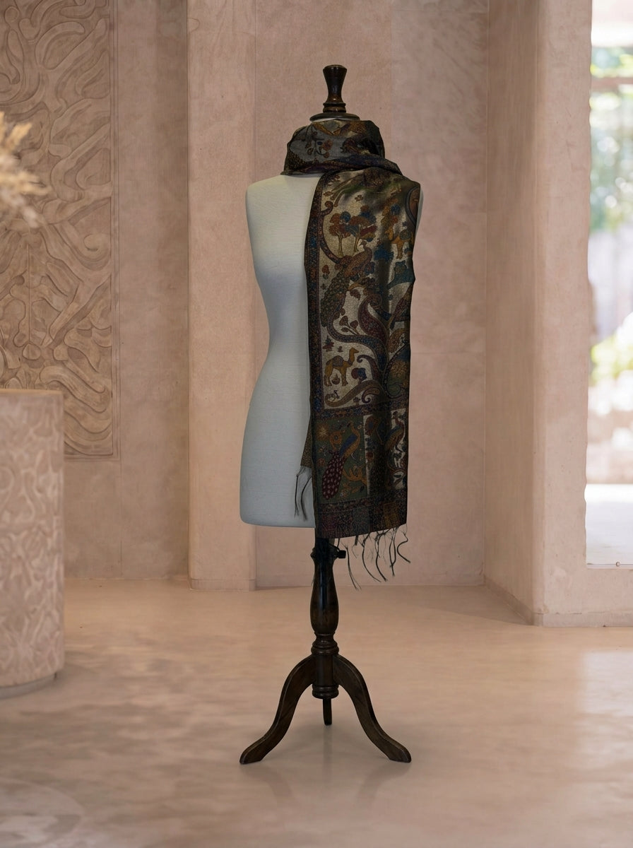 Moonlight Wildlife Scarf