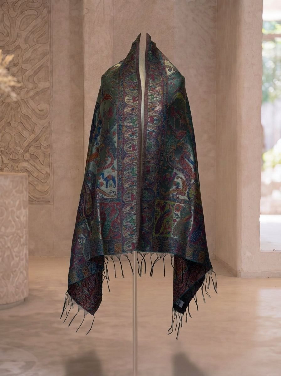 Moonlight Royal Wildlife Scarf
