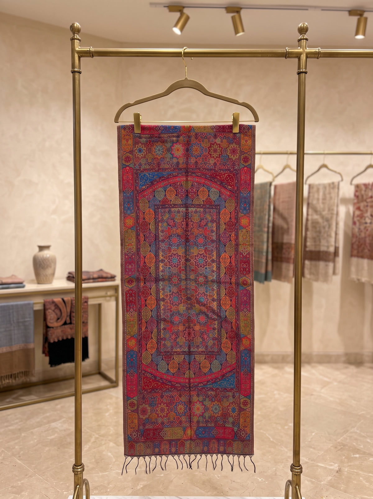 Exquisite Silk Kaani Scarf