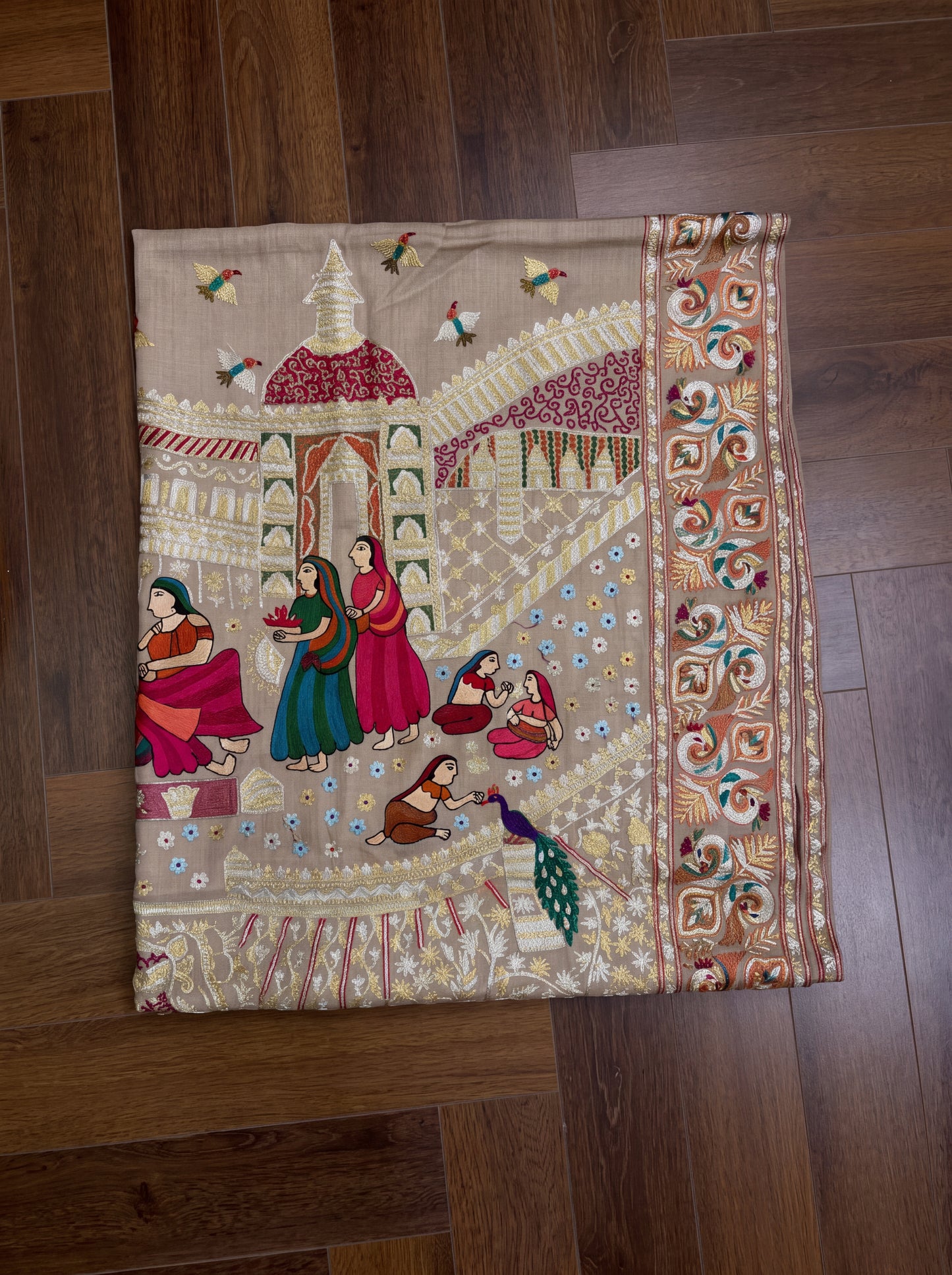 Premium Pashmina Darbar Shawl