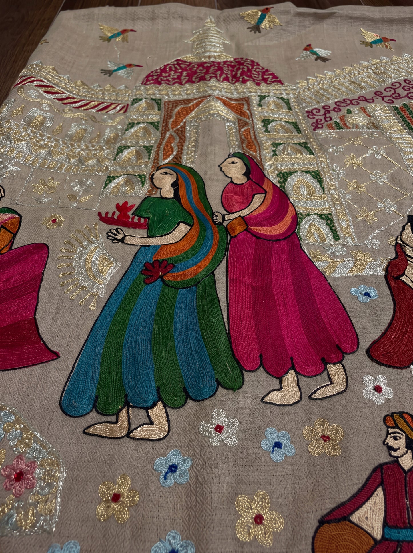 Premium Pashmina Darbar Shawl