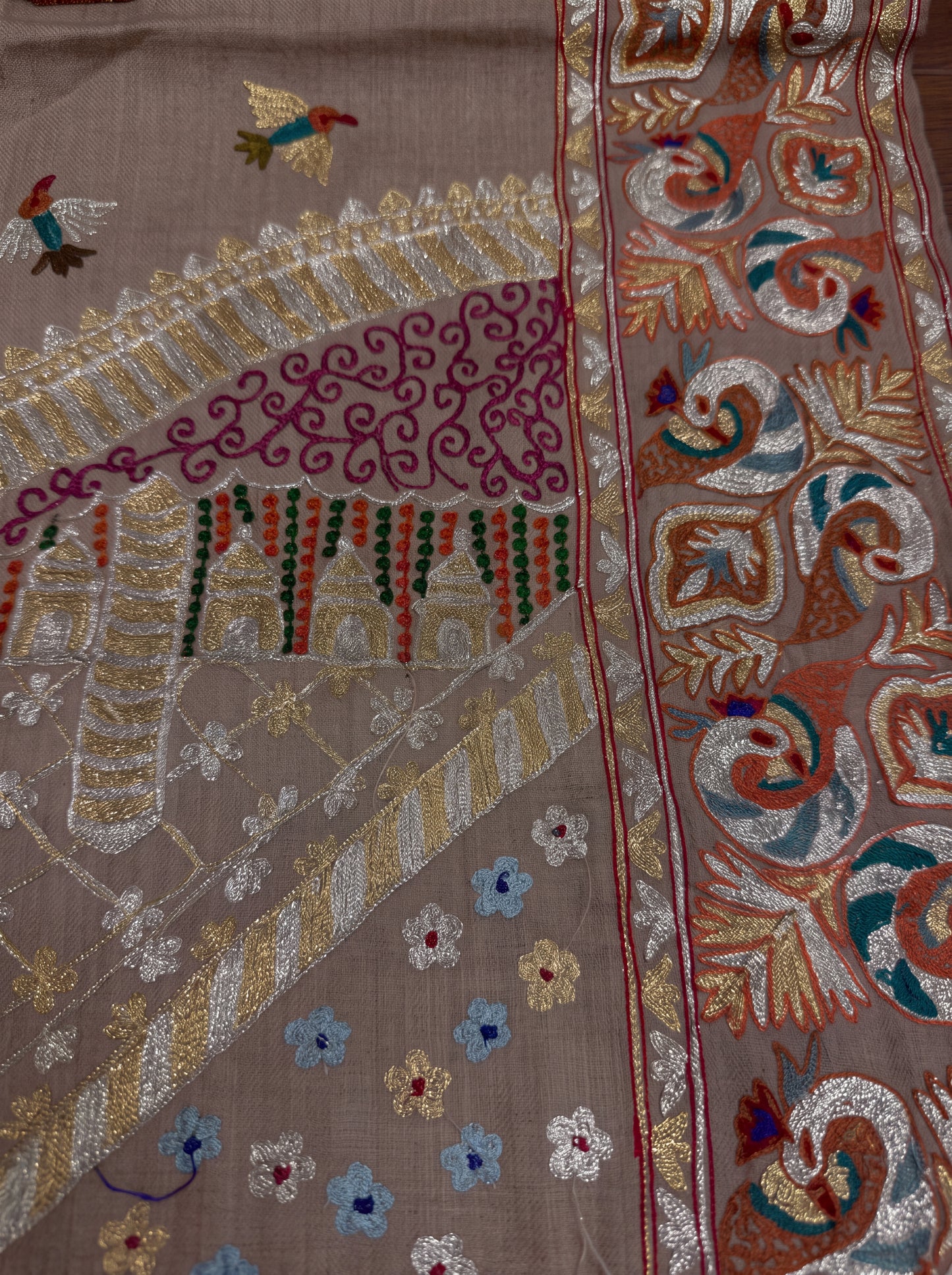 Premium Pashmina Darbar Shawl